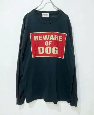 BOW WOW (바우와우) 비웨어 오브 도그 롱 슬리브 티셔츠