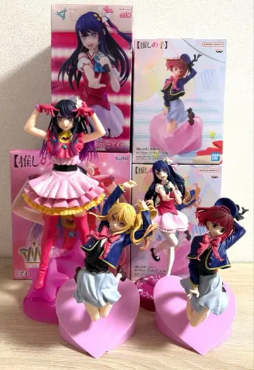 최애의 아이 프라이스 피규어 4점 세트