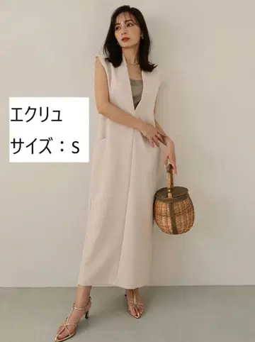 anuans 스트레이트 점프 스커트 ECRU