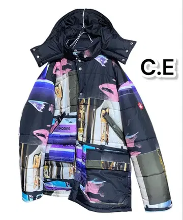 [컨디션 최상] C.E CAVEMPT 퍼프 자켓 XL 남성용