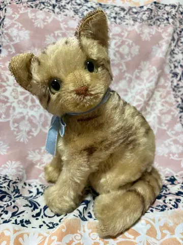 슈타이프 고양이 타비캣 고양이 테디베어 비스크인형 주모