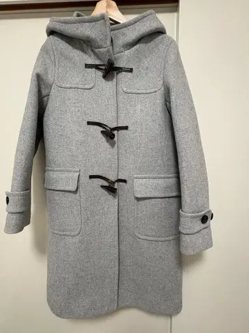 새상품급 유나이티드 애로우즈 더플 코트 그레이
