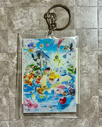 포켓몬 센터 싱가포르 아크릴 키링