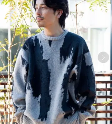 JACKROSE JE SPLASH JQ 니트 그레이/블랙