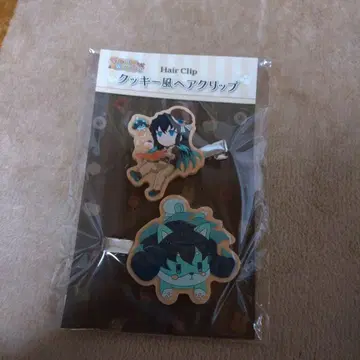 귀멸의 칼날 쿠키풍 헤어 클립 토키토 무이치로