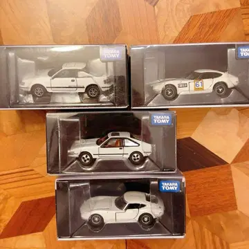 새상품 토미카 리미티드 도요타 셀리카 2000GT 4대 묶음 판매
