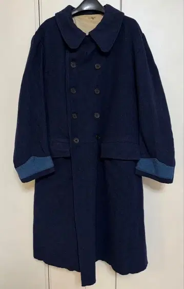 프랑스군 호스피탈 더블 울 코트