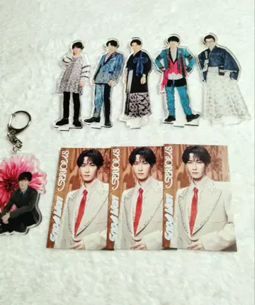 SnowMan 와타나베 쇼타 아크릴 스탠드 아크릴 키링 세트