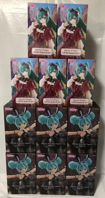 하츠네 미쿠 BiCute Trio-Try-iT 피규어 묶음 판매
