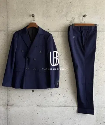 [어반블랑슈] 남성용 턱시도 3피스 네이비 L 사이즈