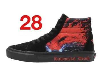 BABYMETAL x Vans Sk8-Hi 28cm