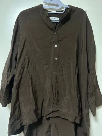 ACUTA 브라운 셔츠