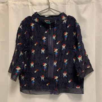 알베로베로의 얇은 소재 블루종