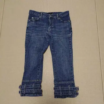 Oririn Jeans 장식 포함 데님 팬츠