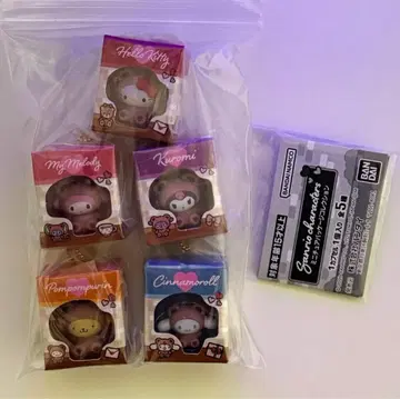 산리오 캐릭터즈 미니어처 패키지 컬렉션 전 5종