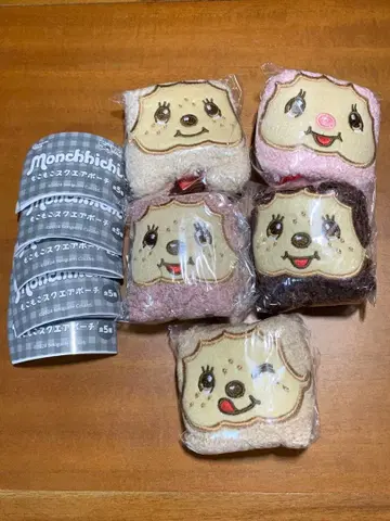 몬치치 복슬복슬 스퀘어 파우치