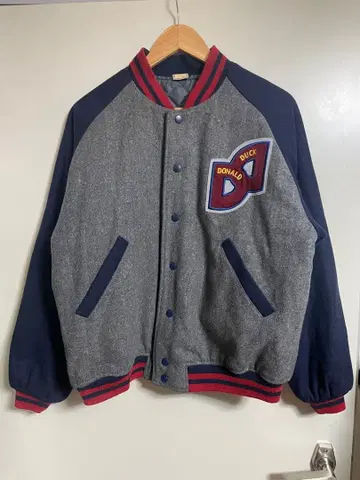 도널드 덕 디즈니 바시티 자켓