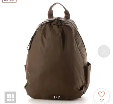 이삭 백팩 브라운