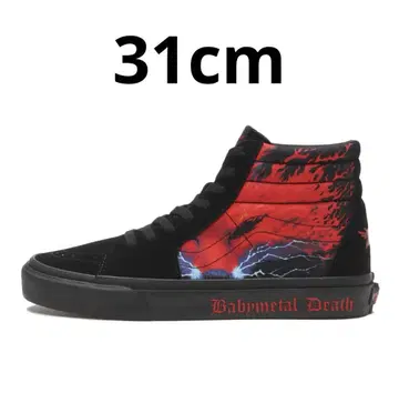 BABYMETAL x Vans Sk8-Hi 'Black/Red' 31cm