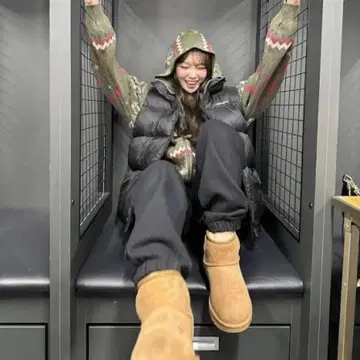 한국 새상품급 thisisneverthat 다운 베스트 L 체 원 착용