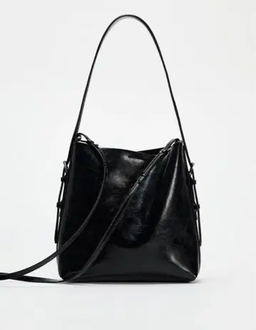 ZARA 미니 시티 바게트 백