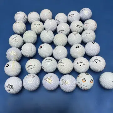 골프공 미큐 타이틀리스트 SRIXON 등 총 36구