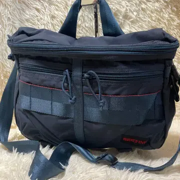 새상품급 BRIEFING DUNE S MW 네이비 숄더백 남성용