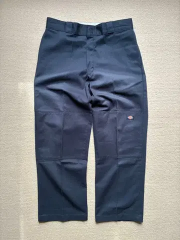 디키즈 더블니 워크 팬츠 DICKIES 85283 네이비
