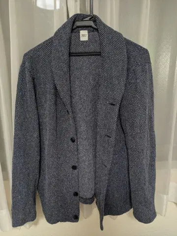 TAKEO KIKUCHI 네이비 테일러드 자켓