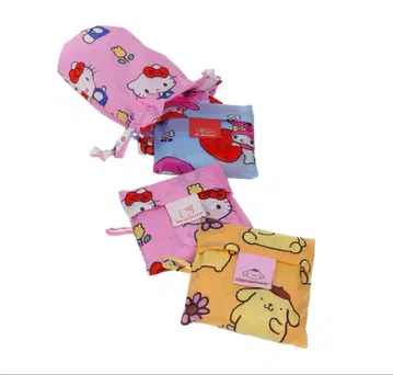 BAGGU 헬로키티&프렌즈 스탠다드 3종 세트 에코백