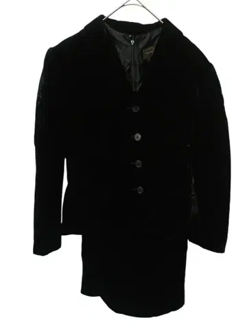 캘빈 클라인 블랙 코듀로이 수트 원피스 셋업