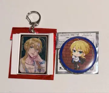 FGO HUB 캔뱃지 아크릴 키링 아크릴 키링 아르토리아 사자왕