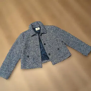 숏 기장 코트 자켓