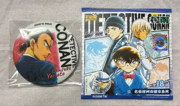 명탐정 코난 중국 한정판 캔뱃지 KAYOU 원화 캔뱃지 야마토 칸스케