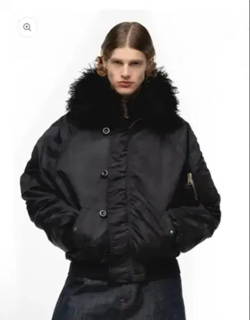 nofaithstudios ASTRO FUR BOMBER JACKET