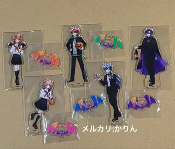 컬러풀 피치 트레이딩 아크릴 스탠드 세븐일레븐 5종 세트