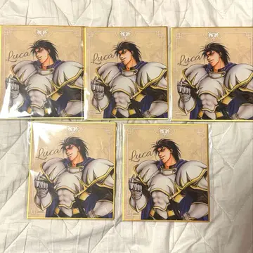 환상수호전 환수 제비뽑기당 D상 미니 색지 5장 세트