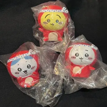 문어기 치이카와 문어기 하치와레 문어기 토끼 3개 세트