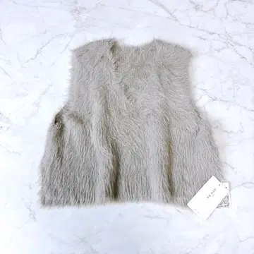 택 포함 미사용 PLUSOTO.HA 라수오하 샤기 베스트 라이트 그레이