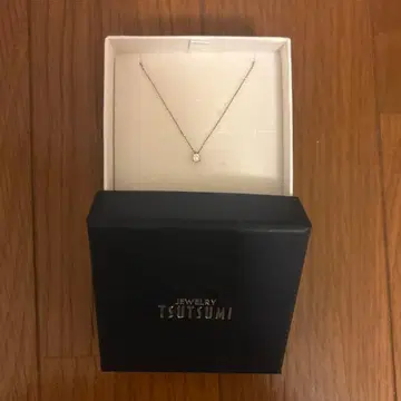 TSUTSUMI 플라티나 다이아몬드 목걸이
