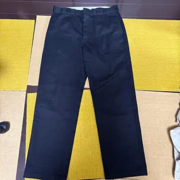 874 오리지널 핏 디키즈 블랙 워크 팬츠