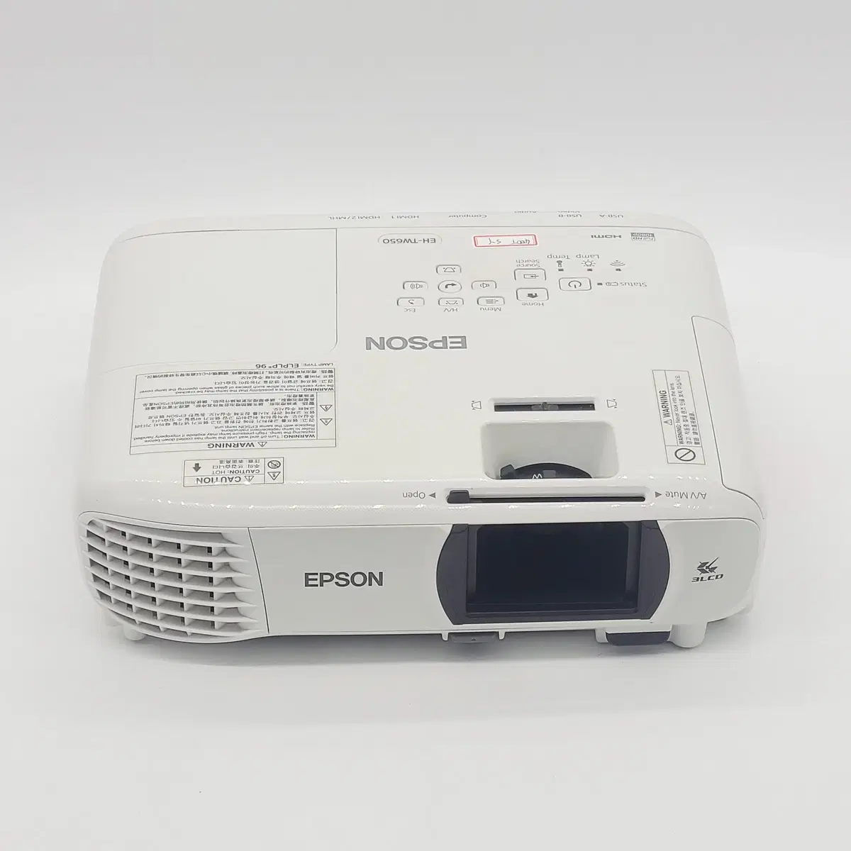 Epson EH-TW650 3100 ANSI Lumens Full HD Used Projector