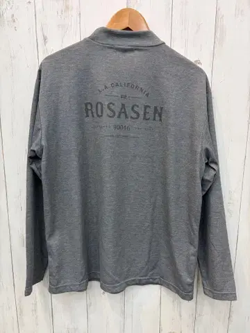 ROSASEN 그레이 긴팔 셔츠 롱T 사이즈 L