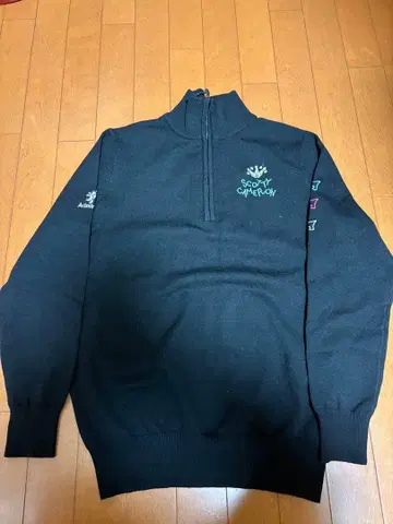 Scotty Cameron 집업 스웨터 블랙 어드미럴 M