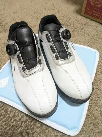 티고라 골프화 화이트/블랙 다이얼식