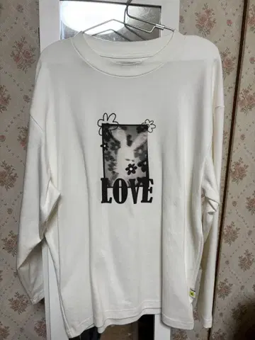 Naptime LOVE 프린트 긴팔 T셔츠