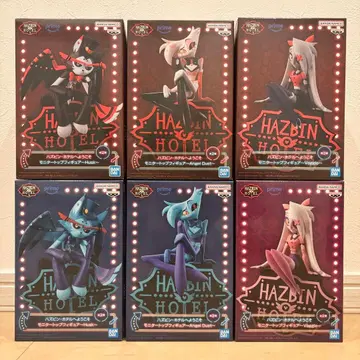 해즈빈 호텔에 오신 것을 환영합니다 모니터 탑 피규어 허스크 엔젤 세트