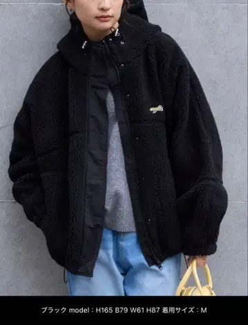 PENNEYS THE FOX 보아 블루종 블랙 L