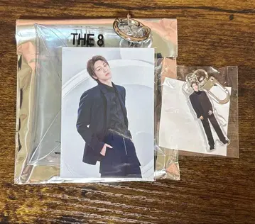 세븐틴 SEVENTEEN the8 민규 미니 파우치 아크릴 키링