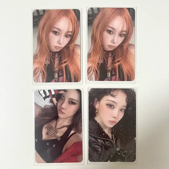 에스파 더티워크 앨범 포토카드